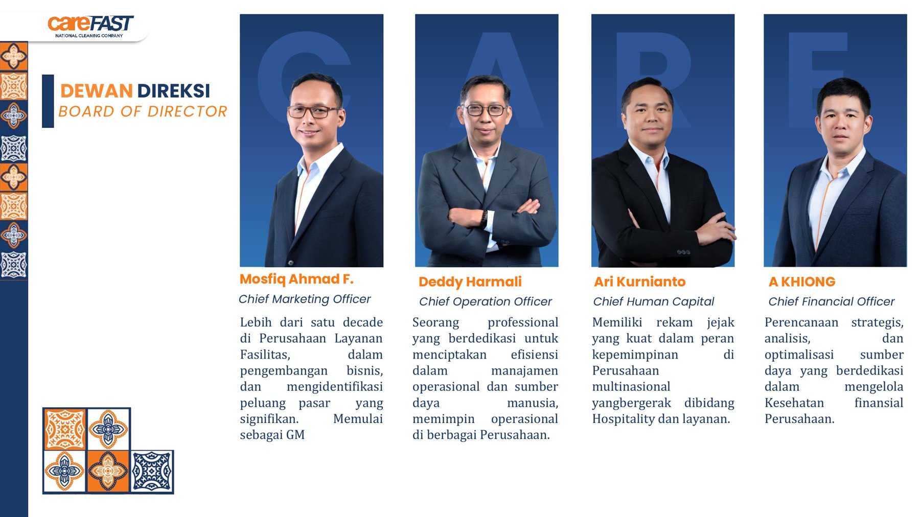 Board of Directors Carefast